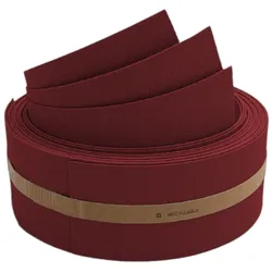 zaun|zu® Sichtschutzstreifen Premium Akzentstreifen Set Drittel Bordeauxrot 2,55m
