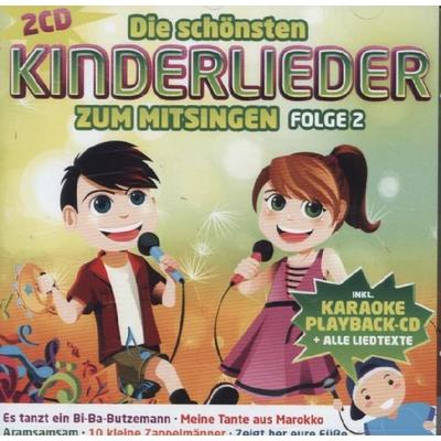 Die schönsten Kinderlieder zum Mitsingen,Folge 2 - Die Karaoke-Kids, CD, 9003549552086