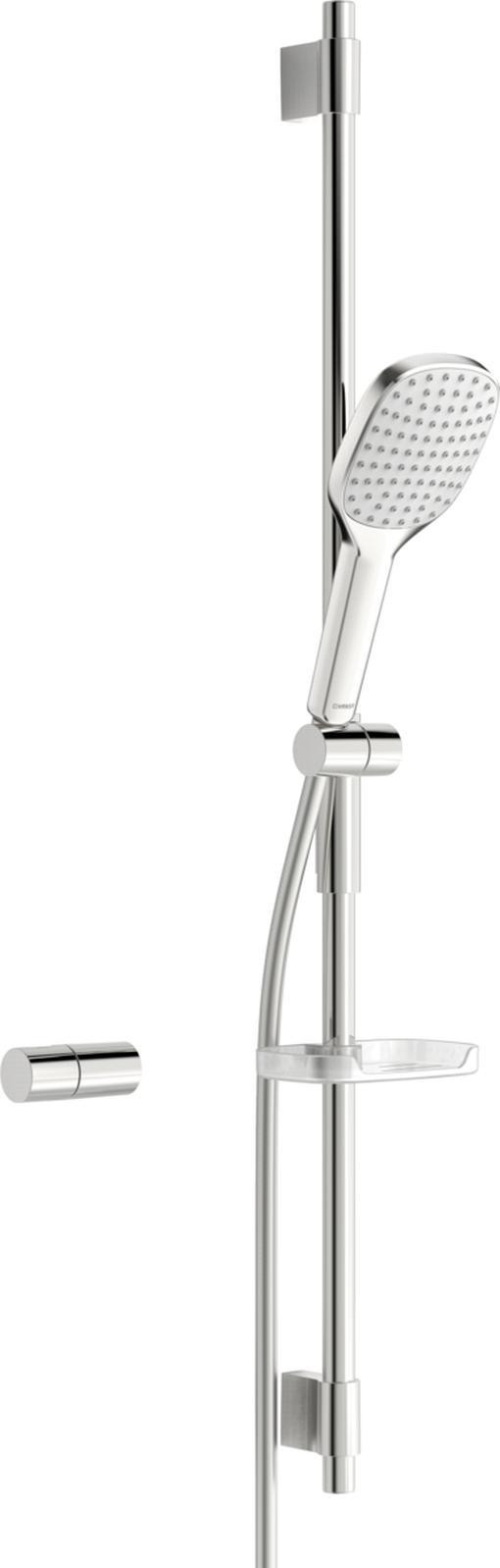 Hansa HANSAACTIVEJET Stijlvolle wandstangset, 97 cm