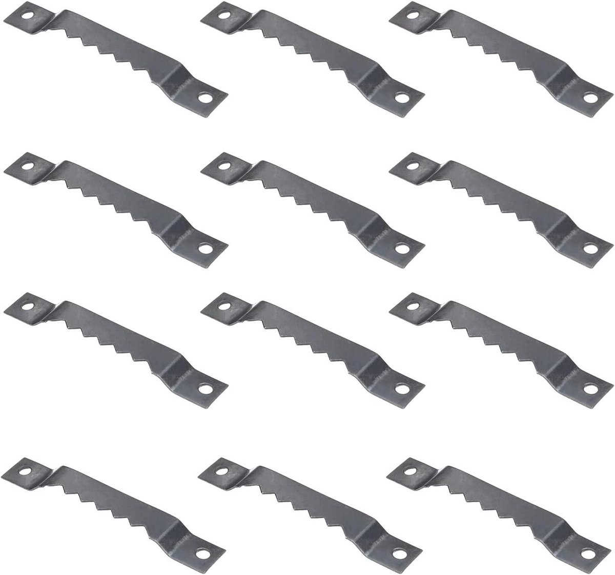 Zaagtand Foto Hangers voor Fotolijsten en Kunstwerken, 30 stuks, Zilverkleurig