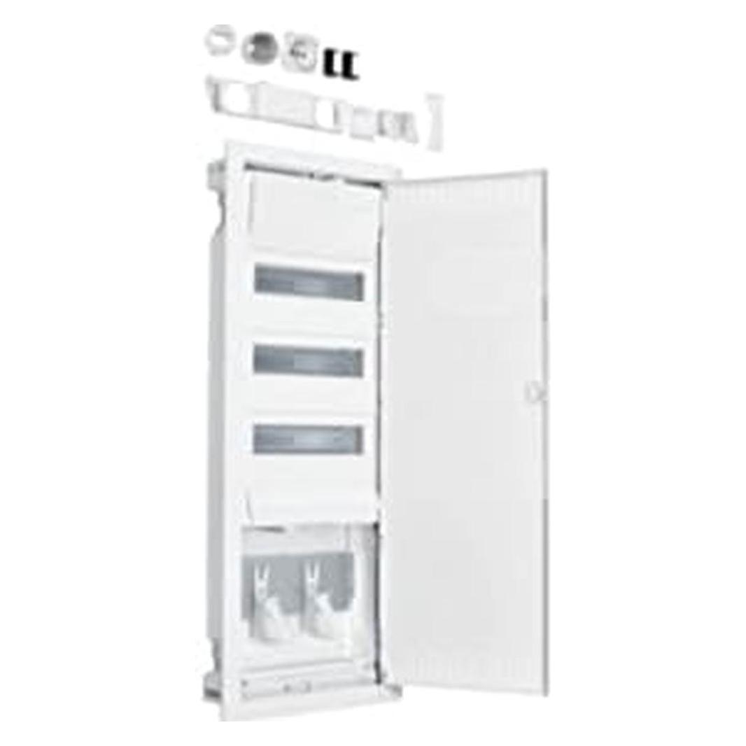 Hager 36-Modul-Hybridschaltanlage mit Volta-Montageplatte (VU603PLH) (VU603PLH)