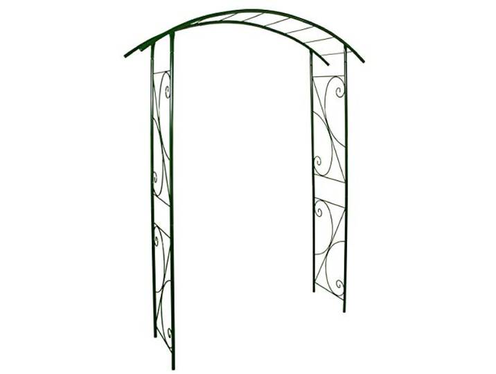 Louis Moulin Arche Tube Rond 20 Pont 148x40x207 cm - Vert Sapin - Made in France