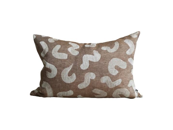 Fine Little Day Housse de coussin Udon 68x48 cm Marron