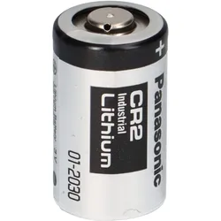 Panasonic CR2 Lithium Batterie 3V 850mAh – passend für ABUS FU2990 Secvest Key