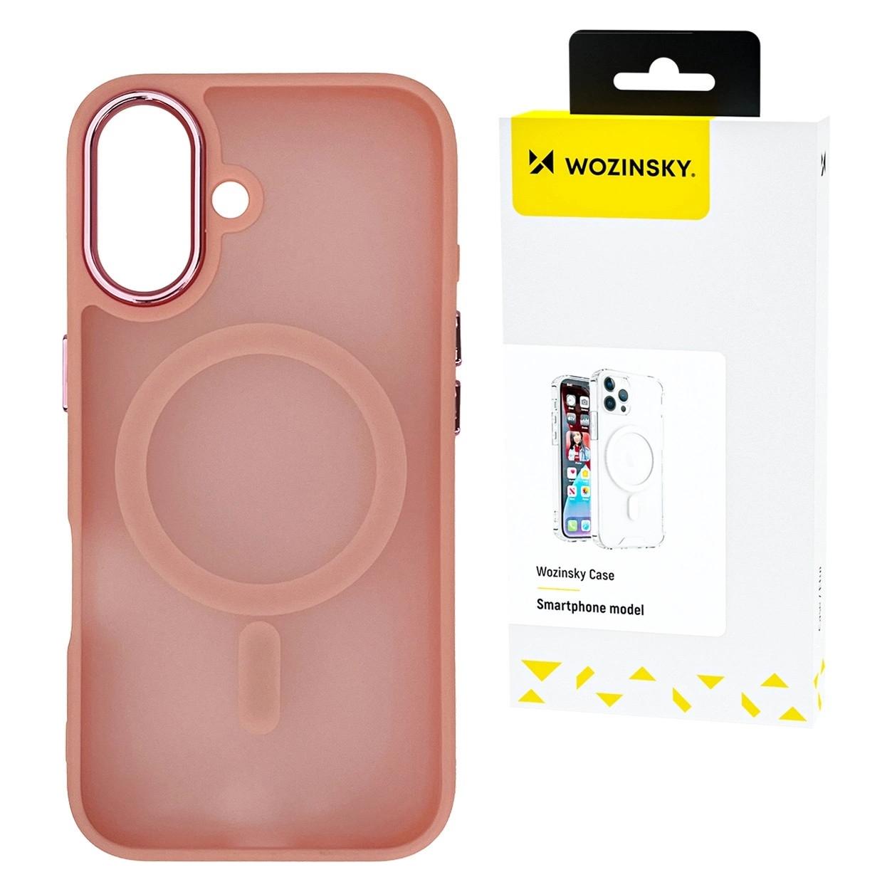 Wozinsky Fashion Case MagSafe for Samsung Galaxy S25+ - Pink (Samsung Galaxy S25+) (5907769370038)
