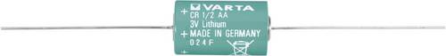 Varta CR1/2 AA CD Spezial-Batterie CR1/2AACD Axial-Lötpin Lithium 3V 970 mAh 1St.