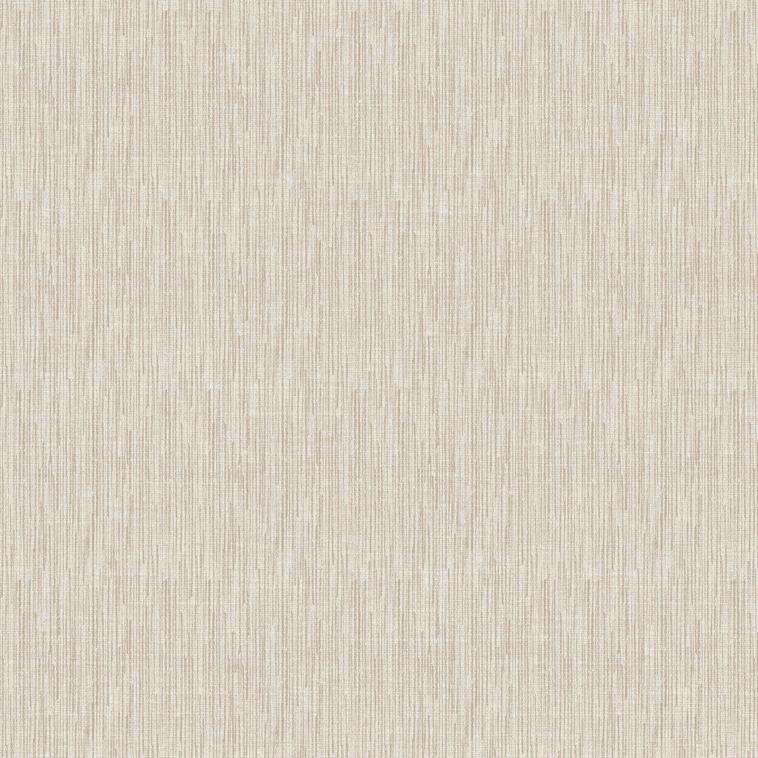 Galerie Home Laughlin Plain Linen Effect Design 10.05M X 53Cm Matte Wallpaper Roll Beige
