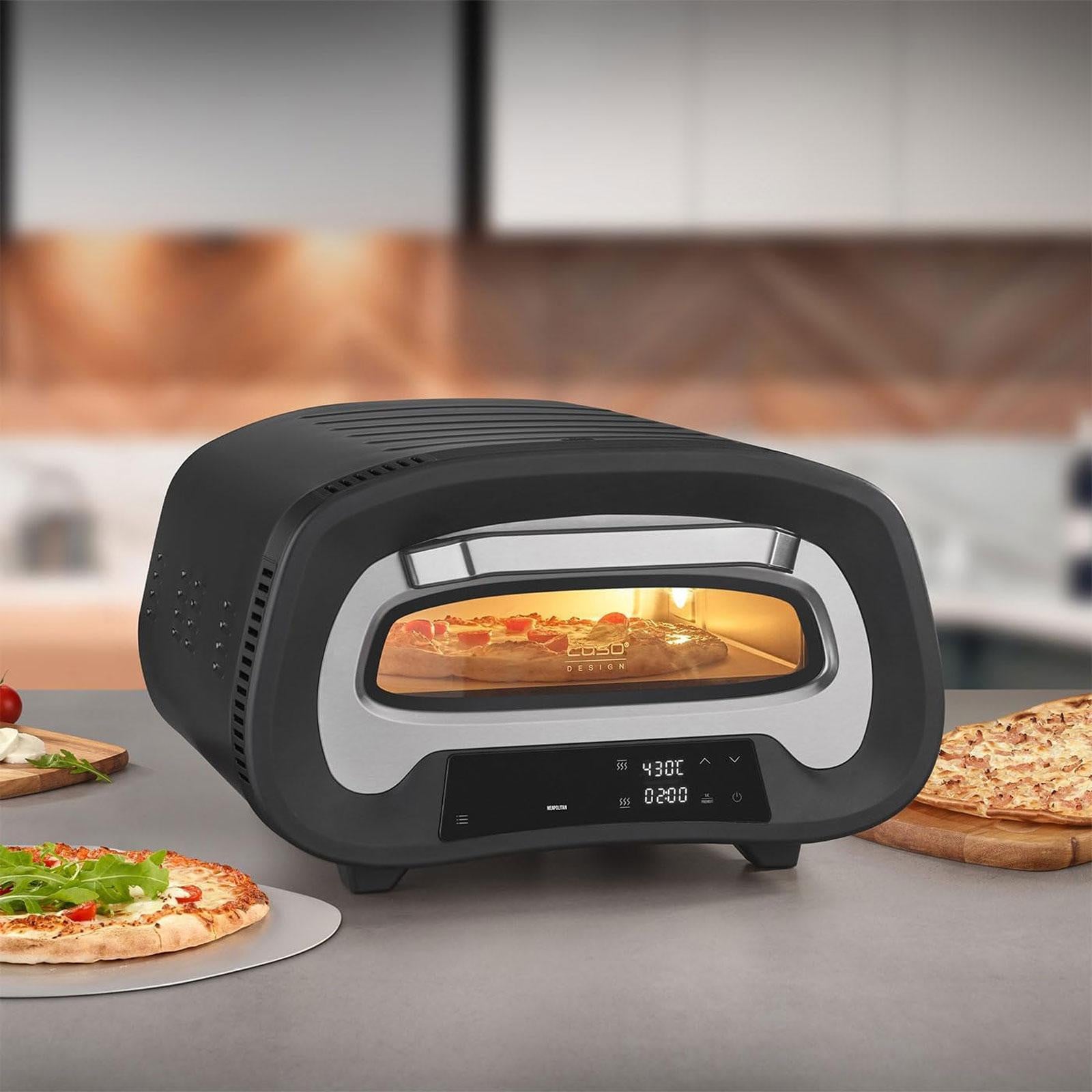 Caso PizzaChef 2984 Pizzoven - Zwart