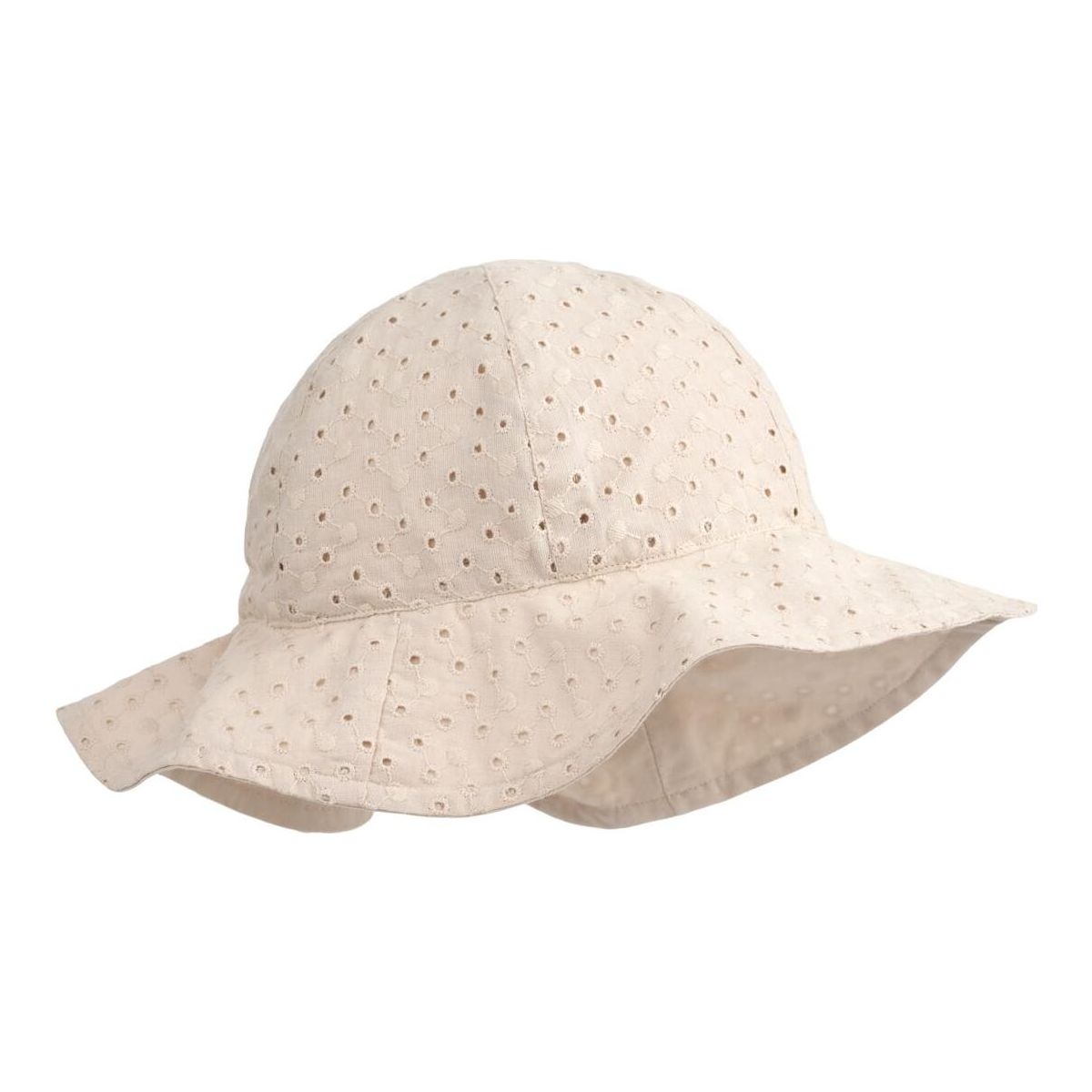 Liewood Amelia Anglaise sun Hat sandy (5060) 3/6 M LW17684-5060-3/6 M-CU