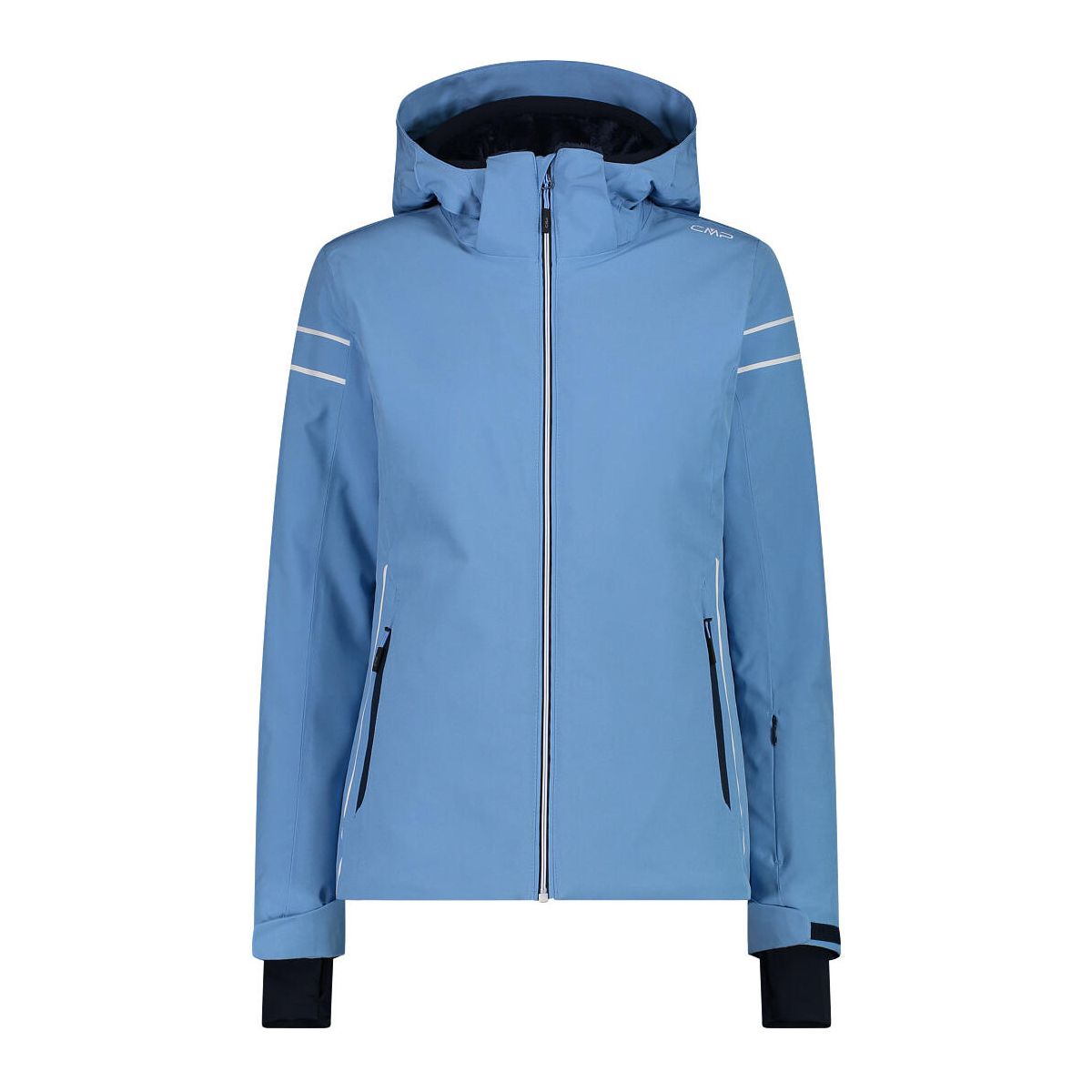 CMP Woman Jacket Zip Hood niagara (L615) 44 34W4516-L615-44