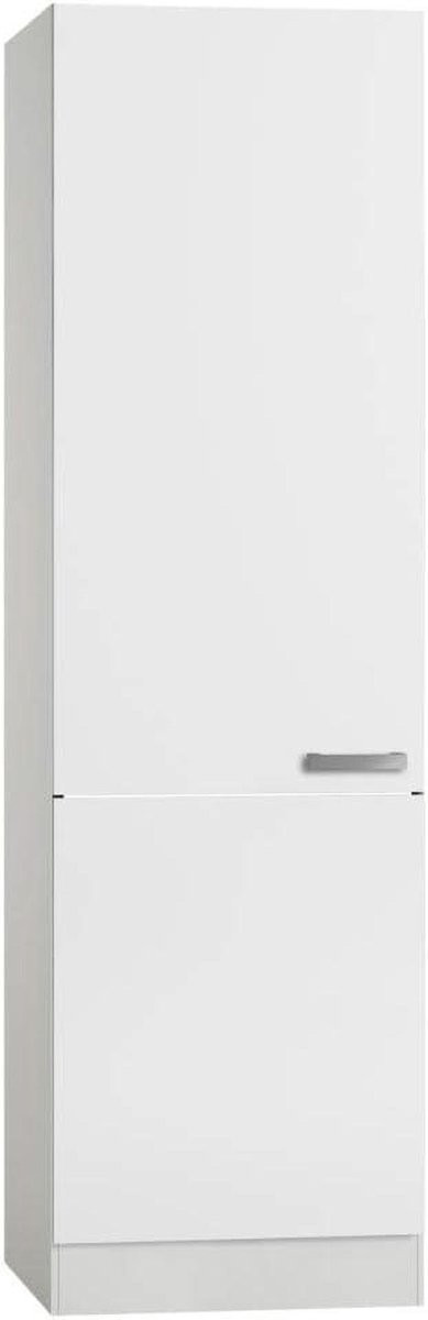 Keukenkast Oslo Hoge kast Wit Breedte: 60 cm