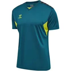 hummel, Herren, Sportshirt, Authentic PL (M), Gelb, Blau