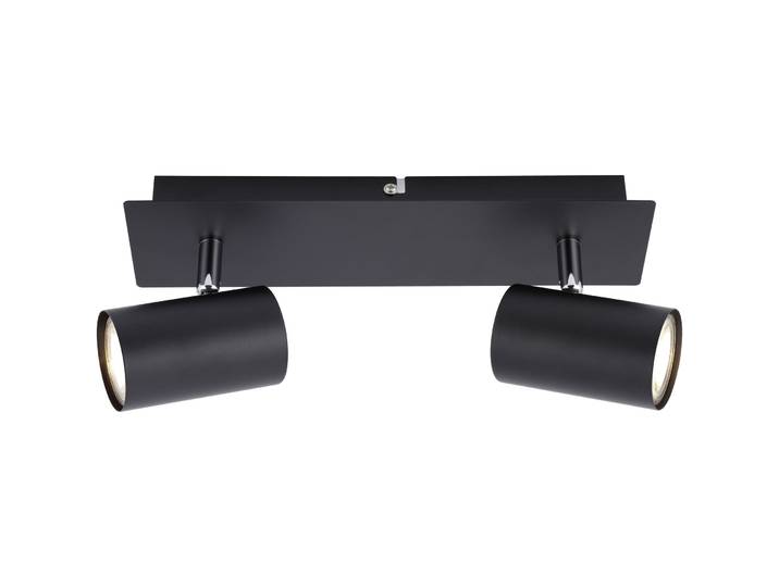 Spot Basiano schwarz Metall B 29 cm