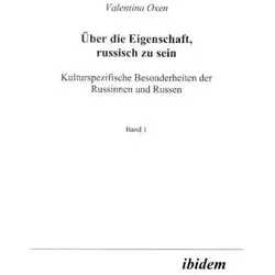 Kulturspezifische Besonderheiten der Russinnen und Russen, Fachbücher von Valentina Oxen