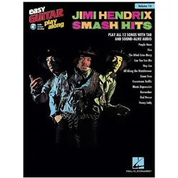 Jimi Hendrix - Smash Hits: Easy Guitar Play-Along Volume 14, Fachbücher