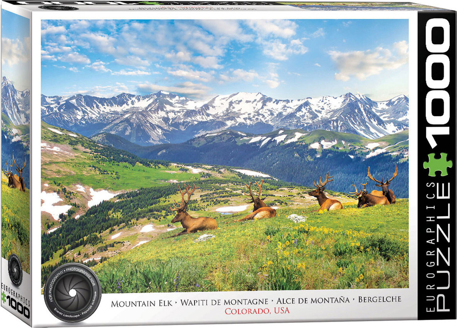 Empireposter 1000 delen puzzel Mountain Elks Bergelche