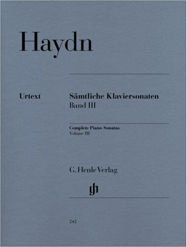 Joseph Haydn - Sämtliche Klaviersonaten Band 3 - Preis vom 02.10.2026 23:42:20 h