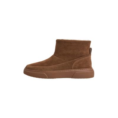 Bootsschuh PEPE JEANS "Stiefel COLINS ARTIC M", Herren, Gr. 45, braun (nut braun), 100% Rindsvelours, Schuhe Bootsschuh