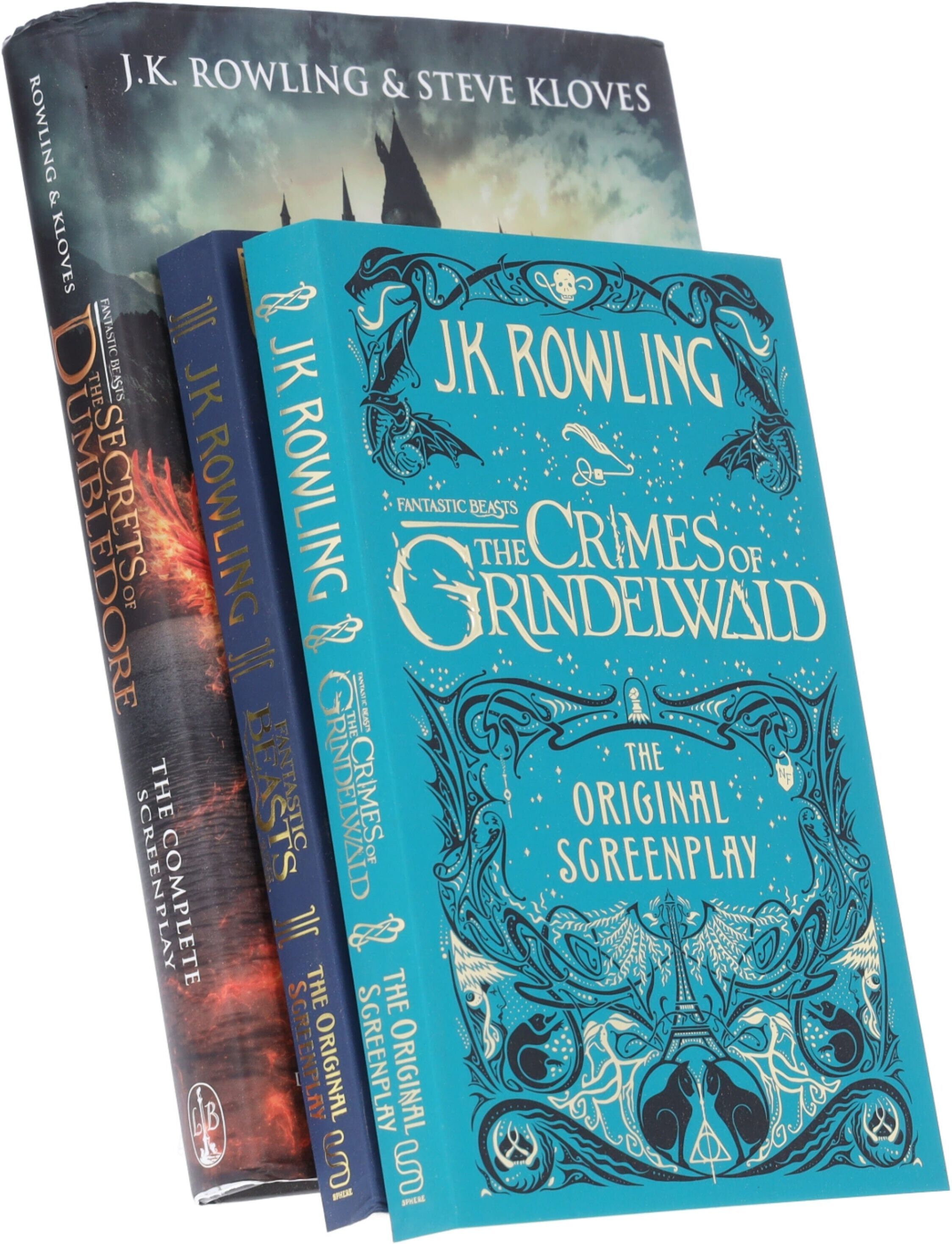 Fantastic Beasts Scripts by J.K. Rowling 3 Books Collection Set - Ages 10-15 - Hardback/Paperback Hachette
