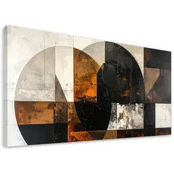 LEINWANDBILD 3D und geometrisch 80x40cm