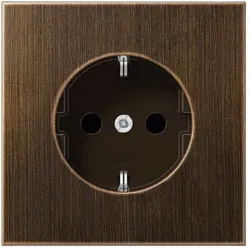 Jung SCHUKO-Steckdose(Messing Antik)