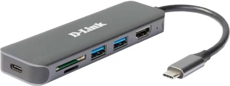 D-Link Docking Usb Tipo C 6 En 1 Talla Única Unisex