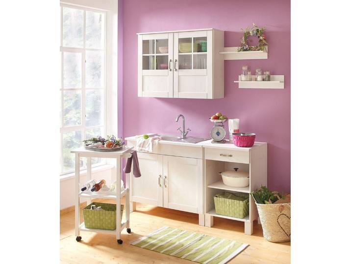Home affaire Pantryküche Alby, Breite 150 cm, in 2 Tiefen, ohne E-Geräte