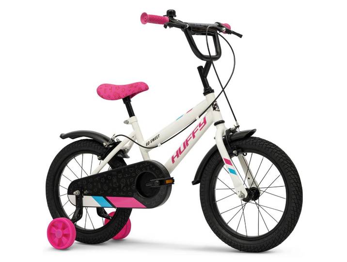 Kinderfahrrad So Sweet Weiß, 16 Zoll