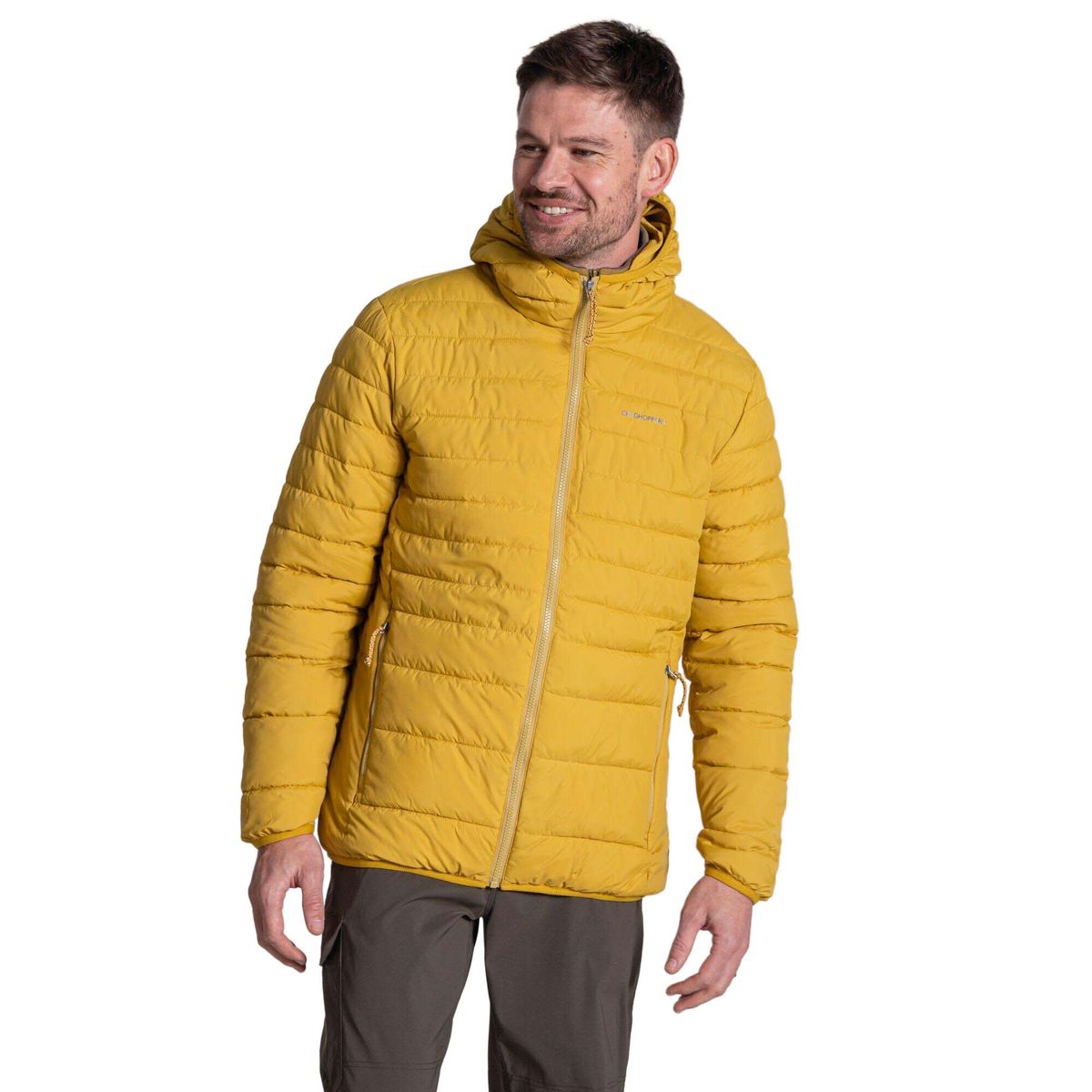 Craghoppers Compresslite IX Hooded Jacket sulphur yellow (7PC) M CMN323 7PC 60