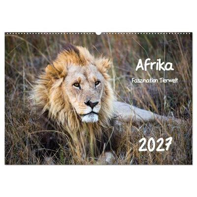 Afrika - Faszination Tierwelt (Wandkalender 2027 DIN A2 quer), CALVENDO Monatskalender