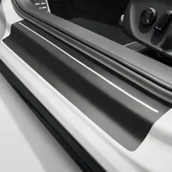 Volkswagen Passat IX Schutzfolie Einstiegsleiste 4-teilig schwarz/silber 3J00713