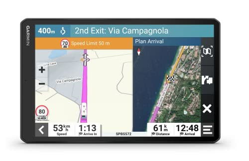 Garmin Camper 1095 MT-D GPS-navigatiesysteem voor campers en caravans met 10 inch display en DAB+ en kaart van Europa