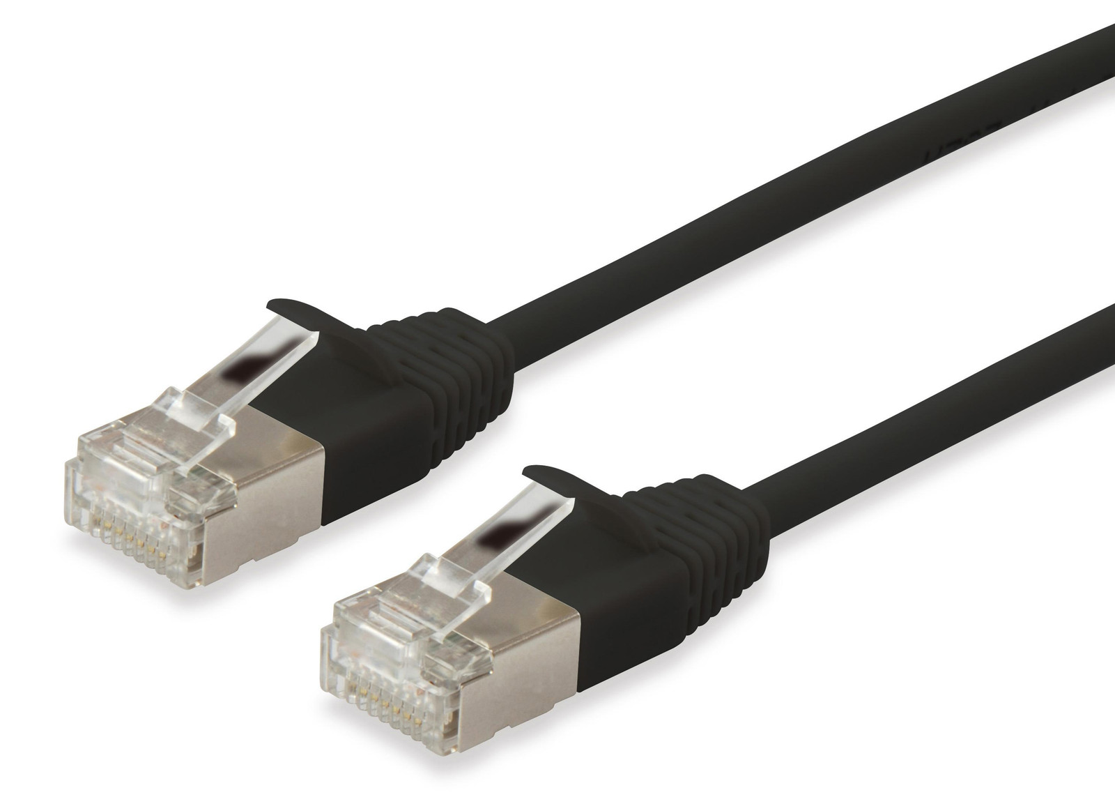 Equip Patchkabel Cat6A F/FTP 2xRJ45 1.00m zwart LSZH