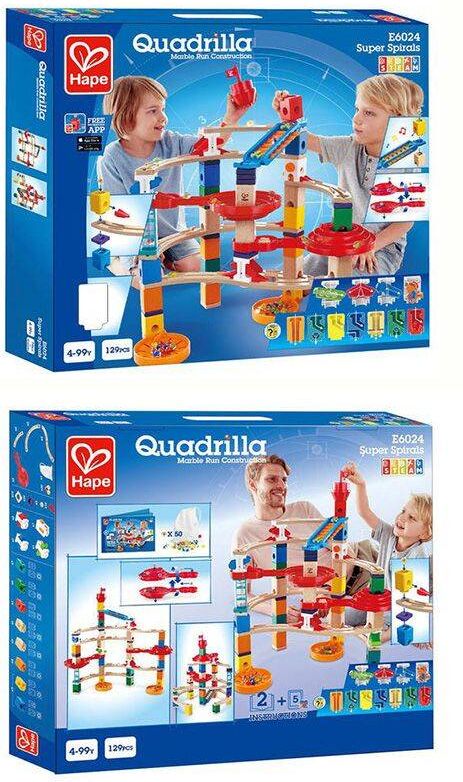 Super spirale circuit de billes - Hape