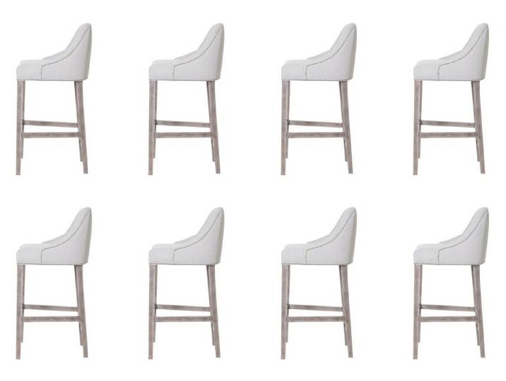 Xlmoebel Barhocker Stilvolle Barhocker in modernem Design für Ihre Bar oder Küche, Hergestellt in Europa