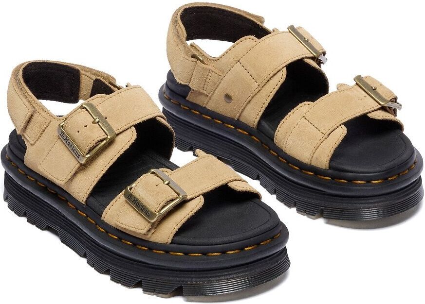 DR. MARTENS Sandales ZebZag en daim