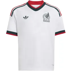 adidas FMF Mexiko Auswärtstrikot WM 2026 Kinder JZ0737 - white 128