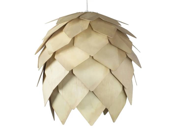 Olsson & Jensen Olsson & Jensen Pendelleuchte Holz Beige