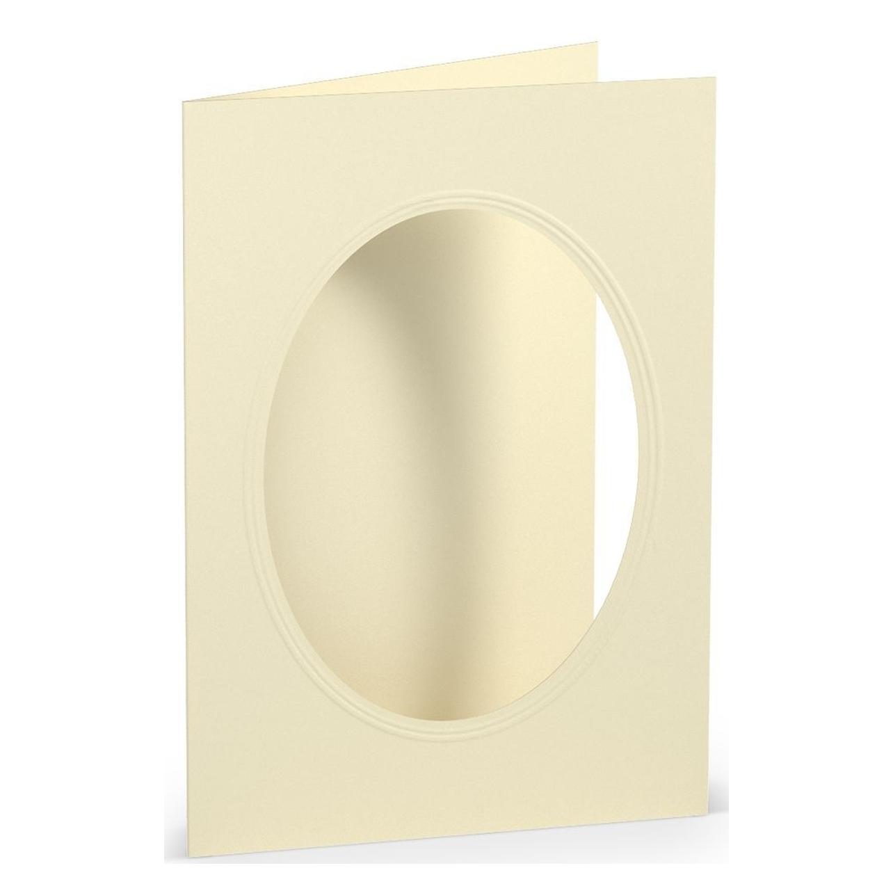 Rössler Passepartoutkarte B6 5ST creme (5 Stk.) (220732512)