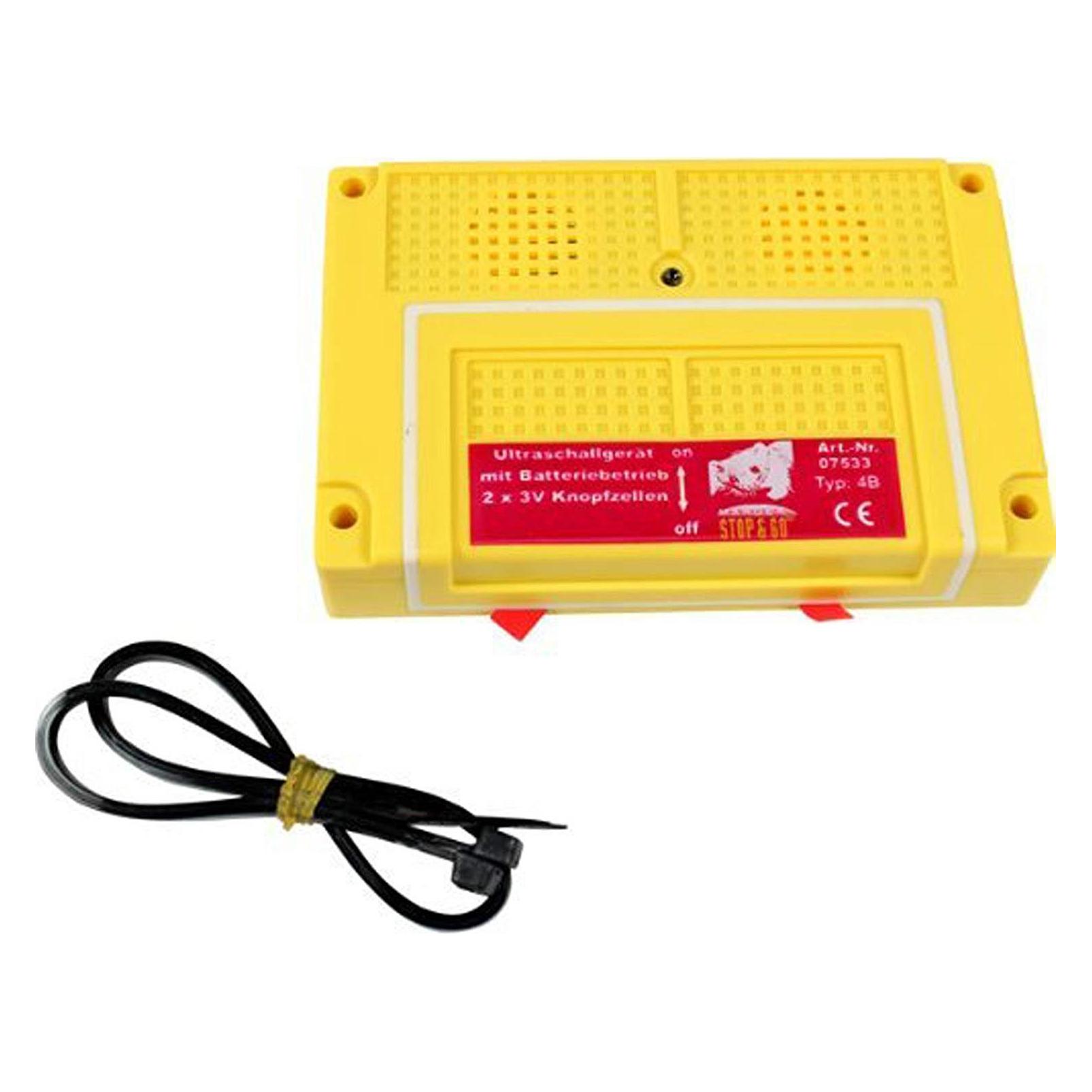 Stop+Go Ultraschall Marderabwehrgerät Batteriebetrieb (07533)