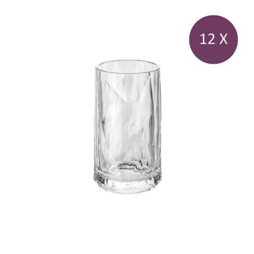Koziol Club No. 7 Shotglazen van thermoplastic, 12 stuks