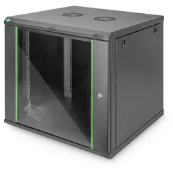 Digitus 9HE 19"-Wandgehäuse Dynamic Basic Serie RAL 9005 schwarz