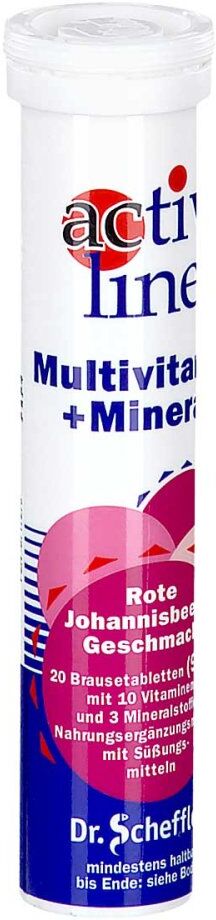 Activline Multivit.m.rote Johannisb. Brausetabletten