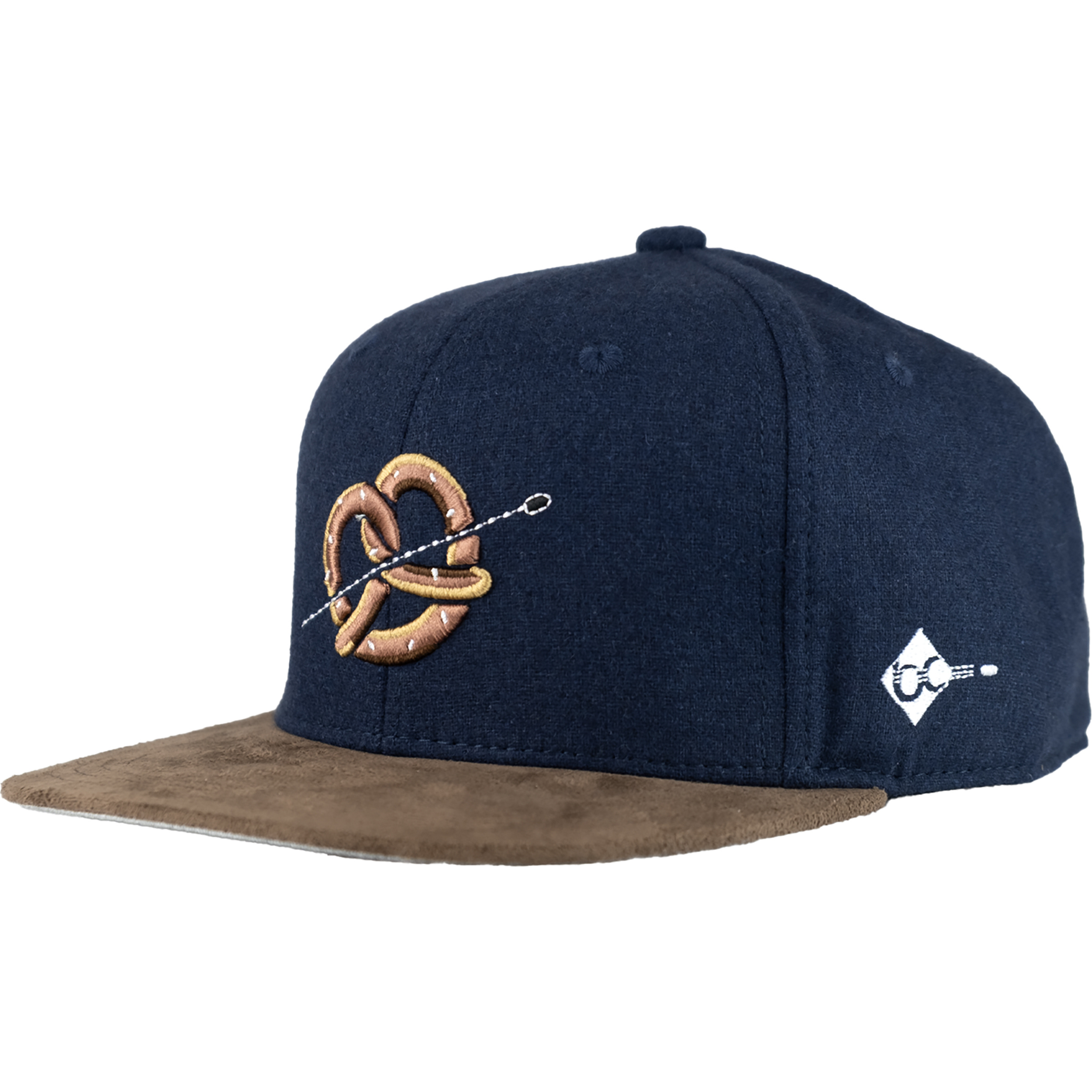Bavarian Caps Lucky Luke: Breze Snapback Cap Basecaps blau Lifestyle