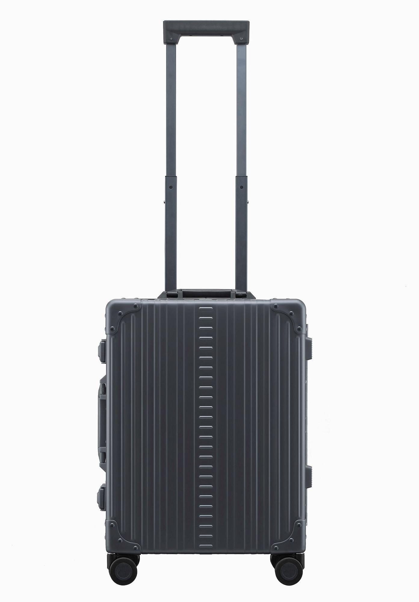 Aleon 21 Domestic 4-Rollen Kabinentrolley Aluminium 55 cm Laptopfach