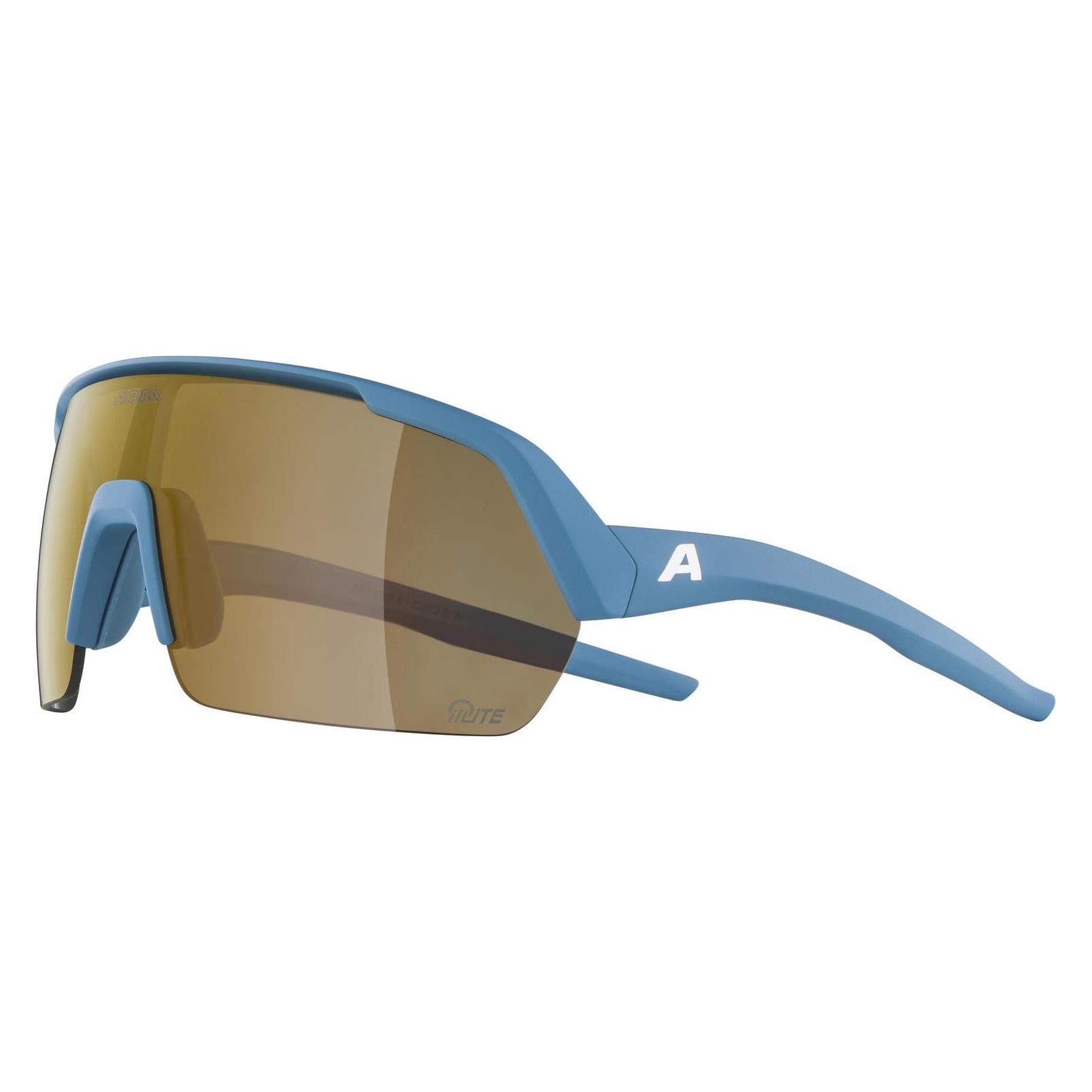 Alpina Turbo HR Q-Lite (Smoke-grey matt, Gold) (A8713081)