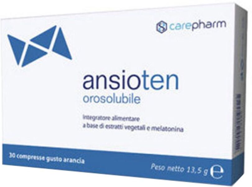 CAREPHARM Srl ANSIOTEN OROSOLUBILE 30 COMPRESSE