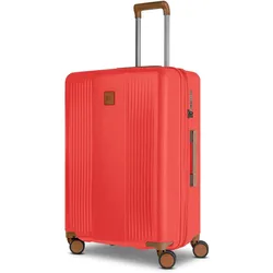 Brics Ferrara 4 Rollen Trolley M 67 cm mit Dehnfalte, Koffer, Rot