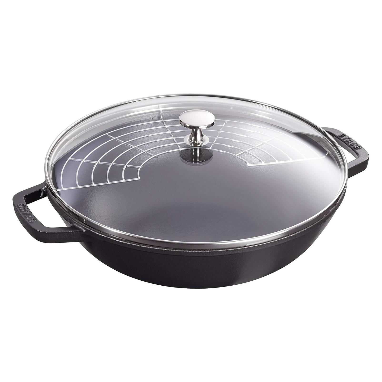 Staub Wok (Wok Pfanne, Gusseisen, 30 x 15 cm) (40511-344-0)