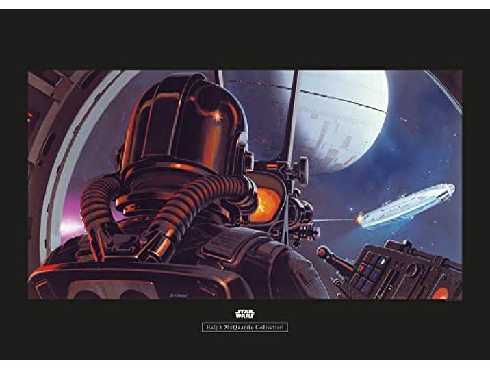 Komar Star Wars Classic RMQ TIE-Fighter Pilot - Größe: 70 x 50 cm, Wandbild, Poster, Kunstdruck (ohne Rahmen)